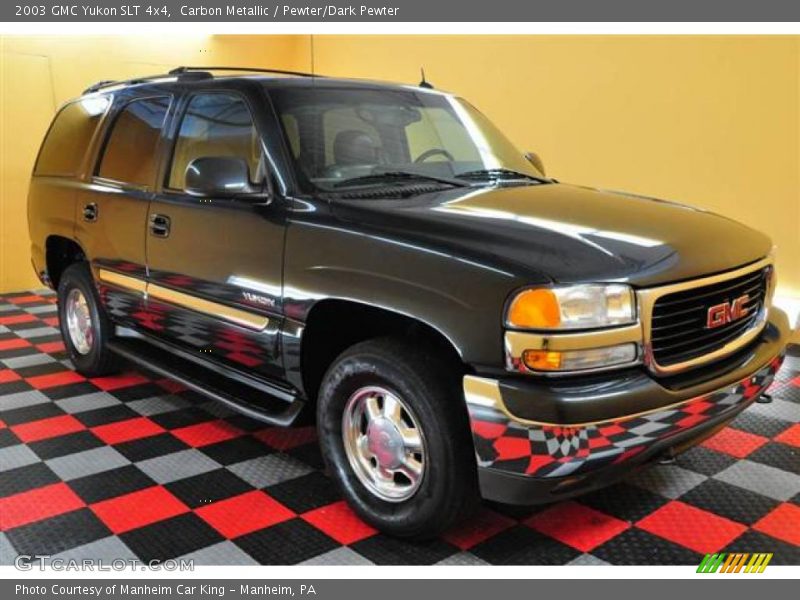 Carbon Metallic / Pewter/Dark Pewter 2003 GMC Yukon SLT 4x4