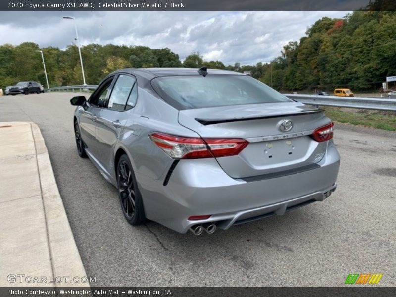 Celestial Silver Metallic / Black 2020 Toyota Camry XSE AWD