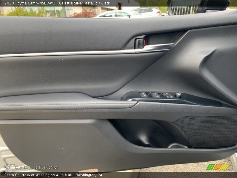 Celestial Silver Metallic / Black 2020 Toyota Camry XSE AWD
