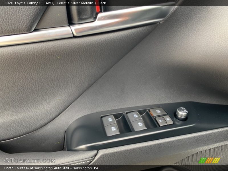 Celestial Silver Metallic / Black 2020 Toyota Camry XSE AWD