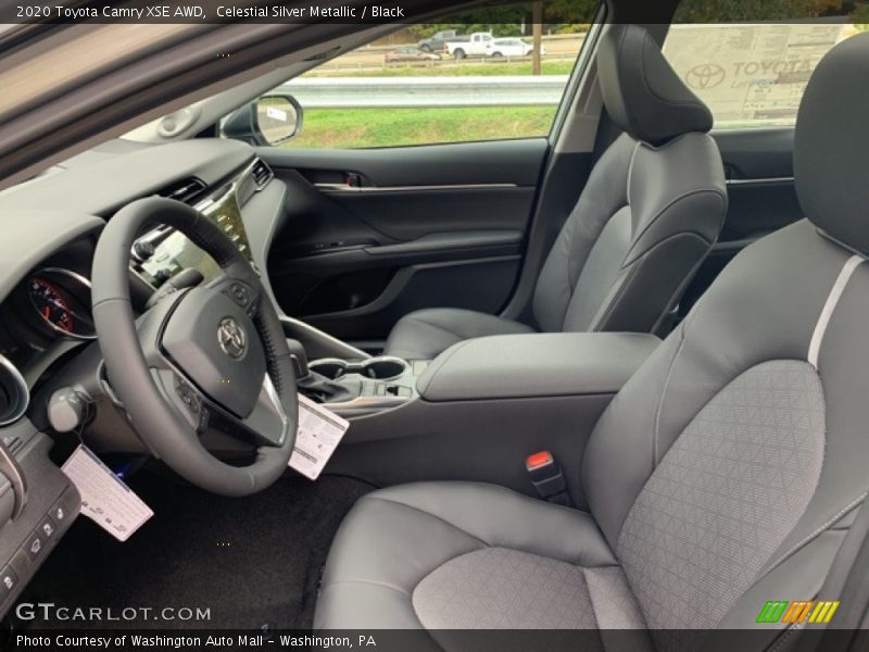Celestial Silver Metallic / Black 2020 Toyota Camry XSE AWD