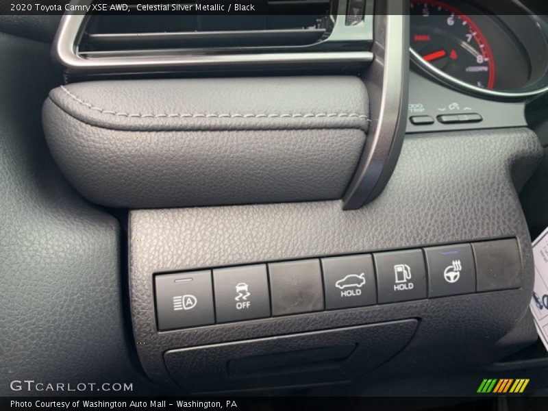 Celestial Silver Metallic / Black 2020 Toyota Camry XSE AWD