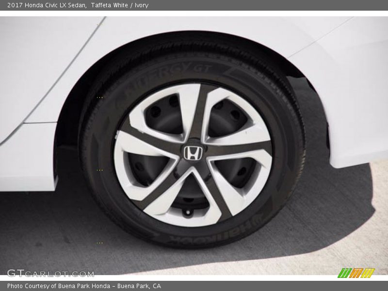 Taffeta White / Ivory 2017 Honda Civic LX Sedan