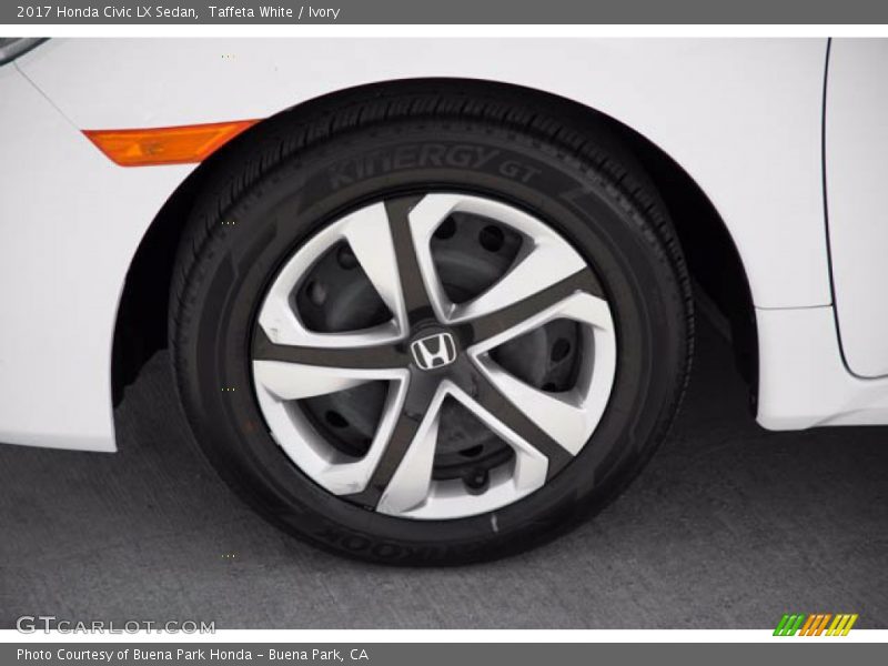 Taffeta White / Ivory 2017 Honda Civic LX Sedan