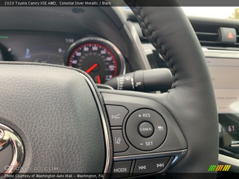 Celestial Silver Metallic / Black 2020 Toyota Camry XSE AWD