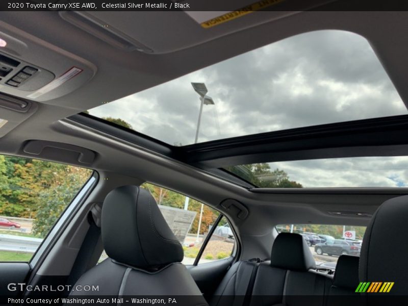 Celestial Silver Metallic / Black 2020 Toyota Camry XSE AWD