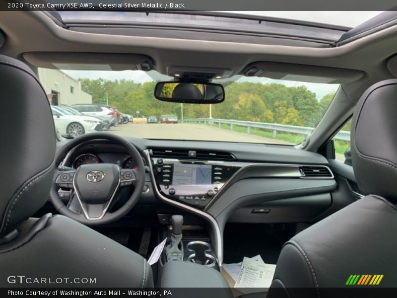 Celestial Silver Metallic / Black 2020 Toyota Camry XSE AWD