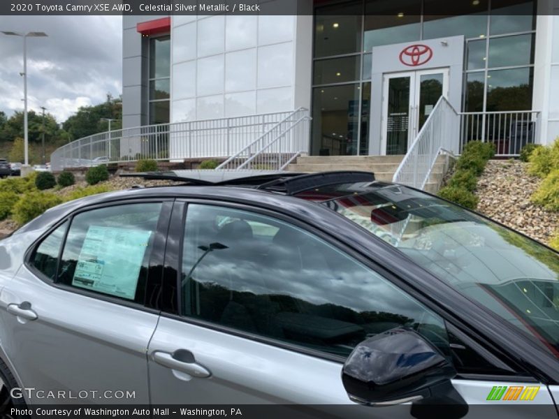 Celestial Silver Metallic / Black 2020 Toyota Camry XSE AWD