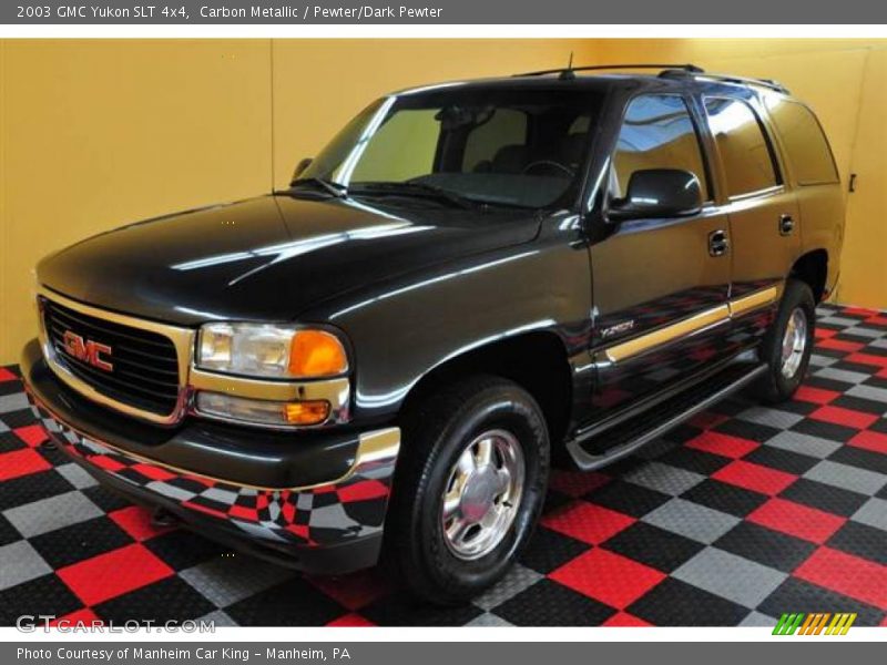 Carbon Metallic / Pewter/Dark Pewter 2003 GMC Yukon SLT 4x4