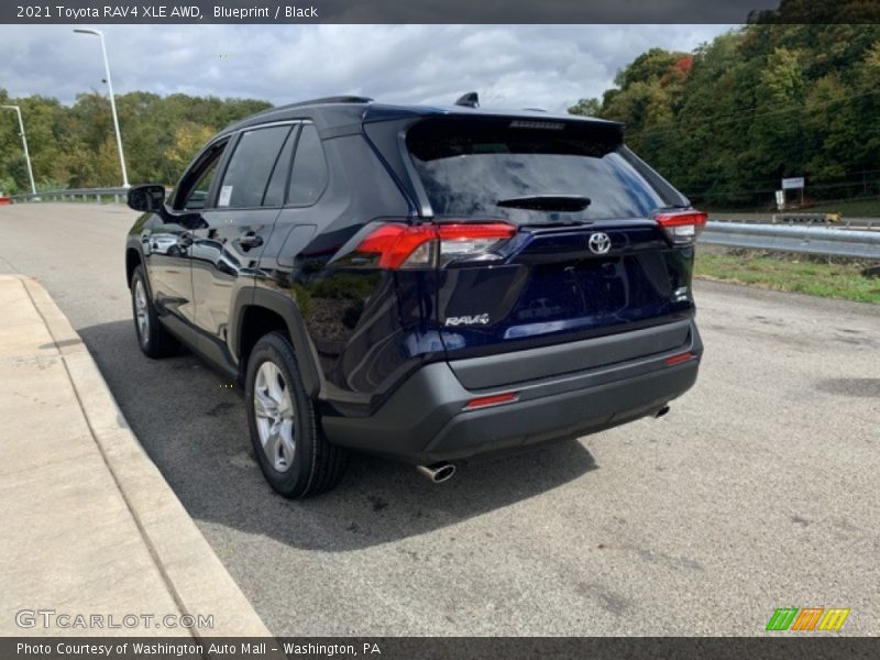 Blueprint / Black 2021 Toyota RAV4 XLE AWD