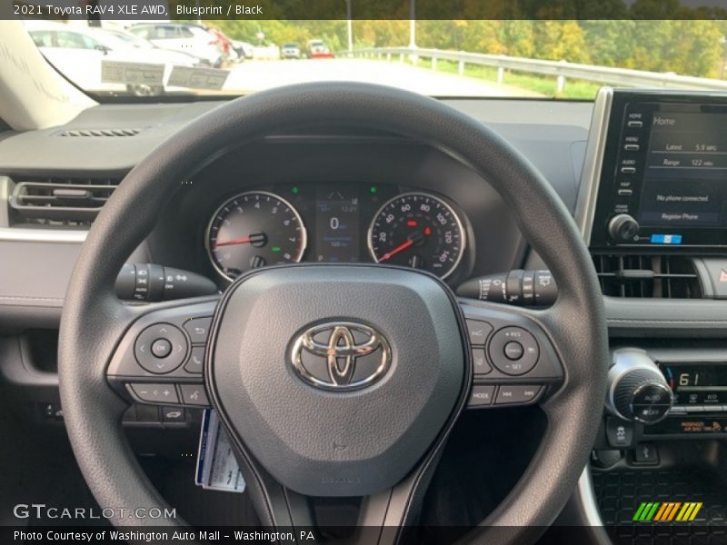Blueprint / Black 2021 Toyota RAV4 XLE AWD