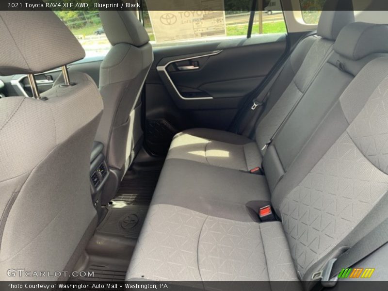 Rear Seat of 2021 RAV4 XLE AWD