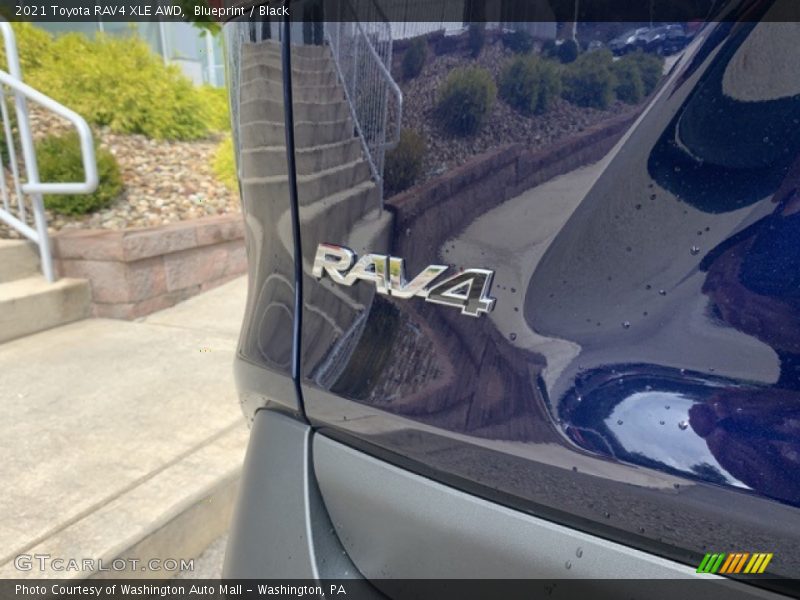 Blueprint / Black 2021 Toyota RAV4 XLE AWD