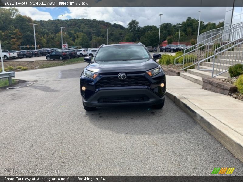 Blueprint / Black 2021 Toyota RAV4 XLE AWD