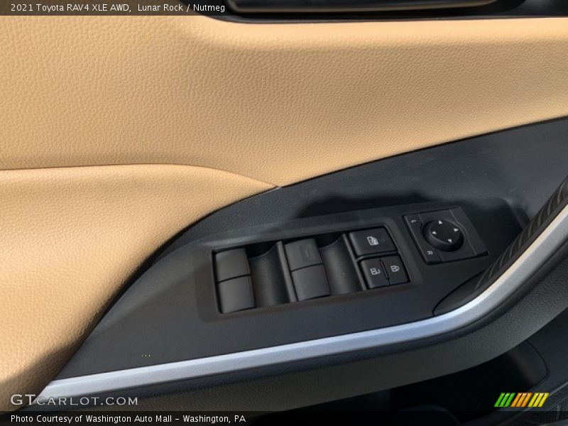 Lunar Rock / Nutmeg 2021 Toyota RAV4 XLE AWD