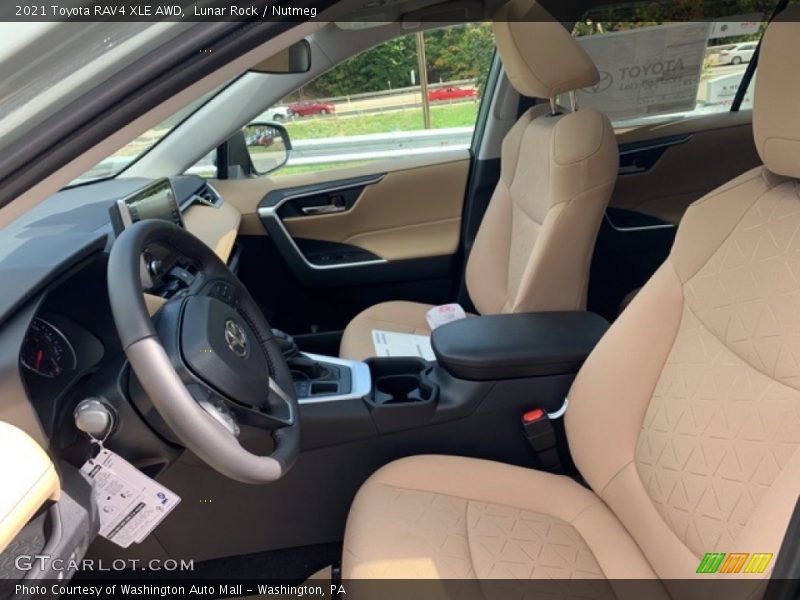  2021 RAV4 XLE AWD Nutmeg Interior