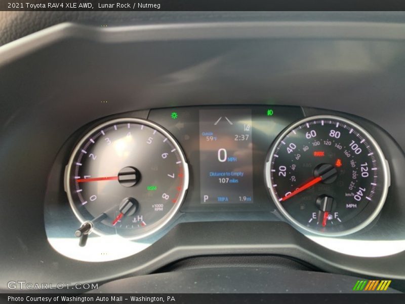  2021 RAV4 XLE AWD XLE AWD Gauges