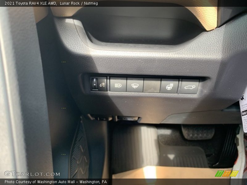 Lunar Rock / Nutmeg 2021 Toyota RAV4 XLE AWD