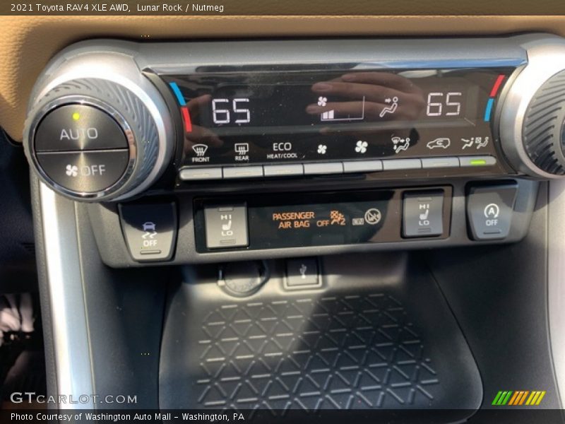 Lunar Rock / Nutmeg 2021 Toyota RAV4 XLE AWD