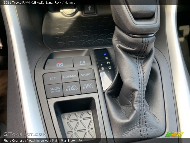 Controls of 2021 RAV4 XLE AWD