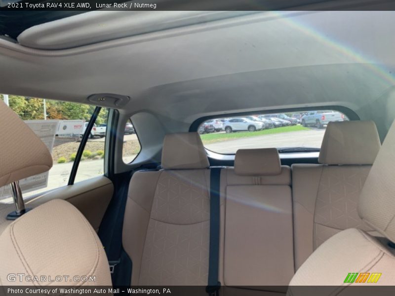 Lunar Rock / Nutmeg 2021 Toyota RAV4 XLE AWD