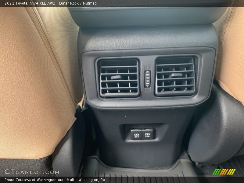 Lunar Rock / Nutmeg 2021 Toyota RAV4 XLE AWD