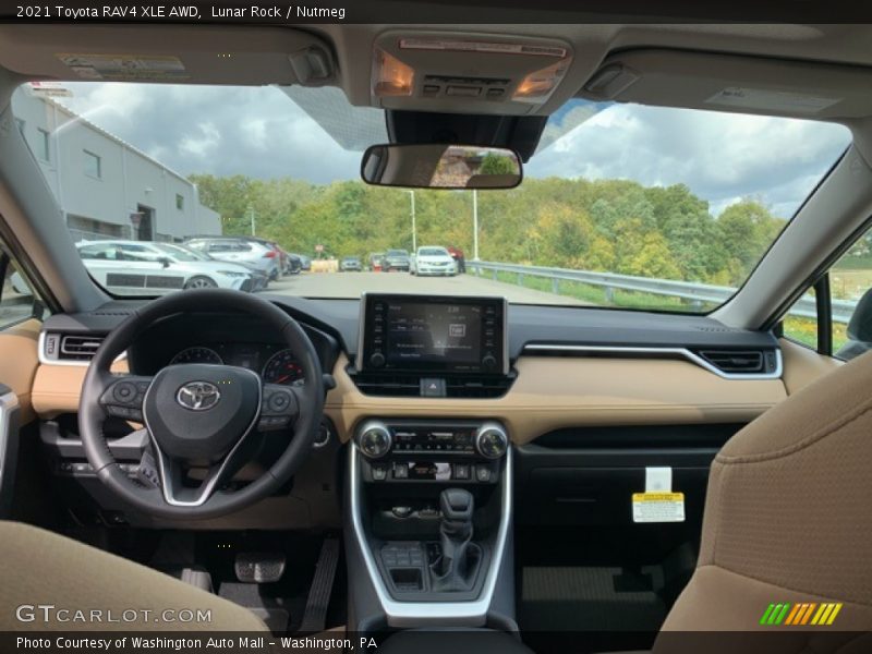  2021 RAV4 XLE AWD Nutmeg Interior