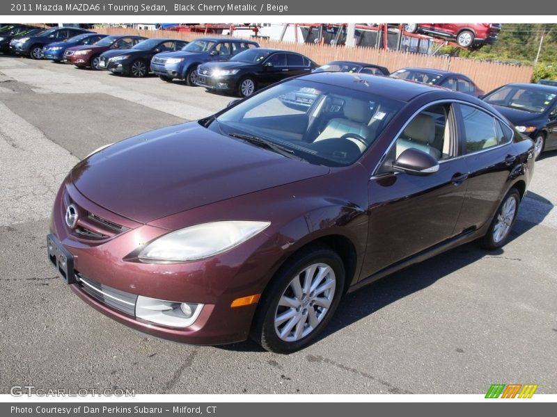 Black Cherry Metallic / Beige 2011 Mazda MAZDA6 i Touring Sedan
