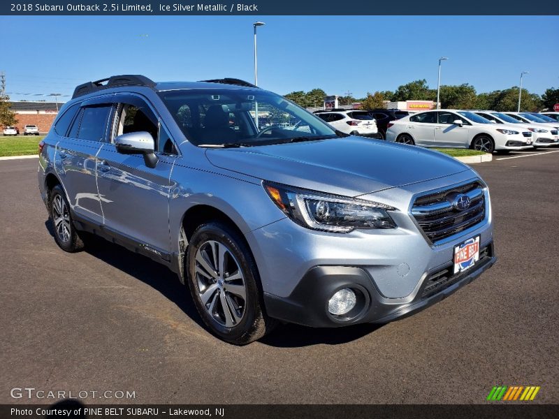 Ice Silver Metallic / Black 2018 Subaru Outback 2.5i Limited