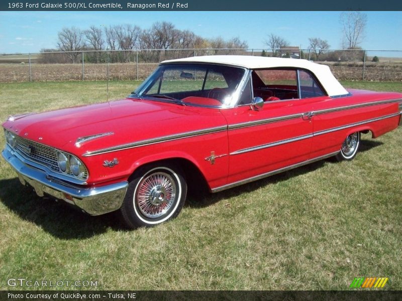 Front 3/4 View of 1963 Galaxie 500/XL Convertible