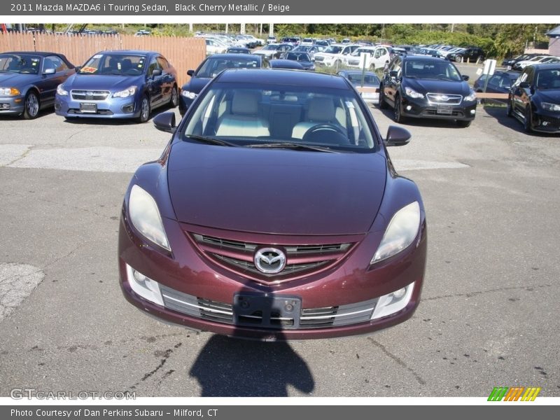 Black Cherry Metallic / Beige 2011 Mazda MAZDA6 i Touring Sedan