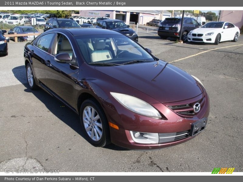 Black Cherry Metallic / Beige 2011 Mazda MAZDA6 i Touring Sedan