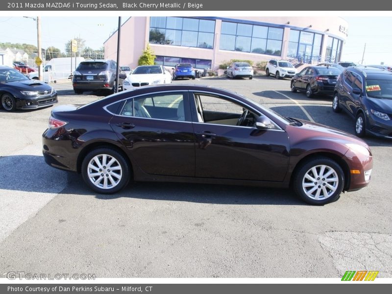 Black Cherry Metallic / Beige 2011 Mazda MAZDA6 i Touring Sedan