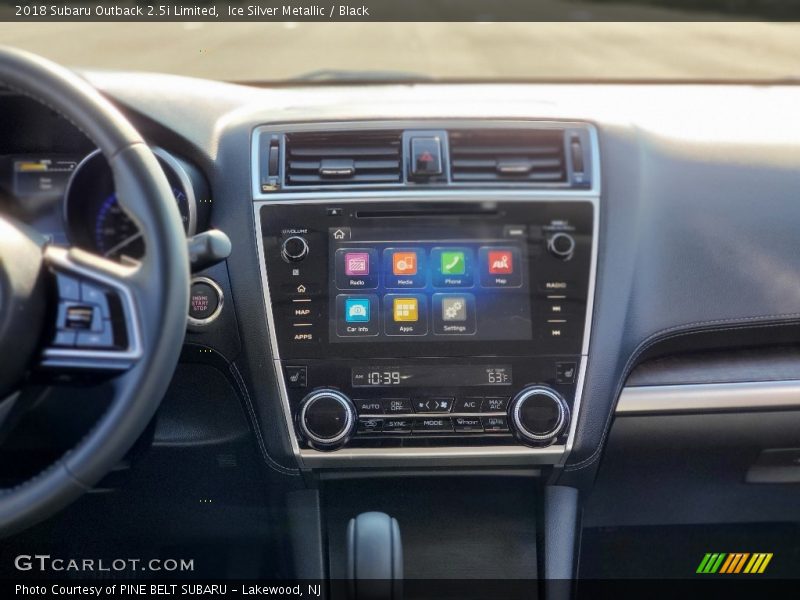 Ice Silver Metallic / Black 2018 Subaru Outback 2.5i Limited