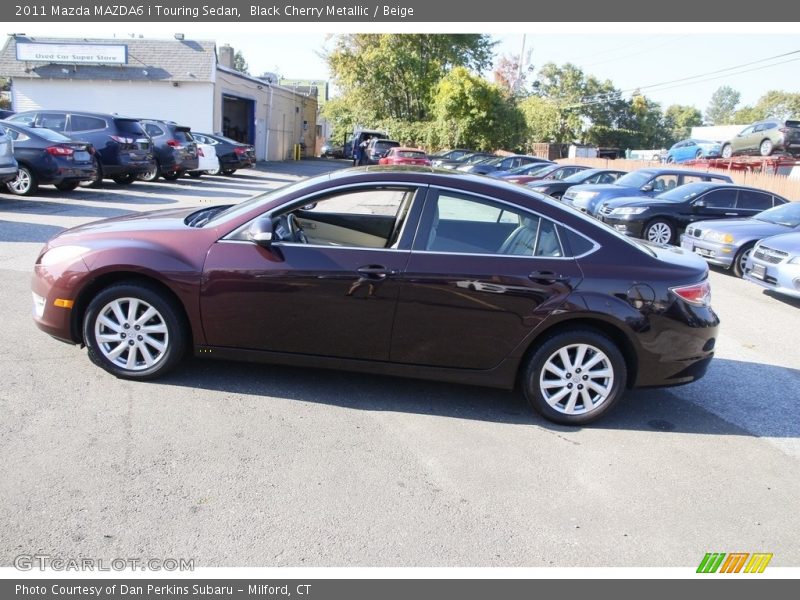 Black Cherry Metallic / Beige 2011 Mazda MAZDA6 i Touring Sedan