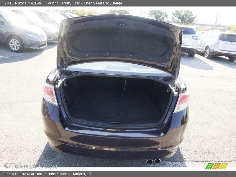 Black Cherry Metallic / Beige 2011 Mazda MAZDA6 i Touring Sedan
