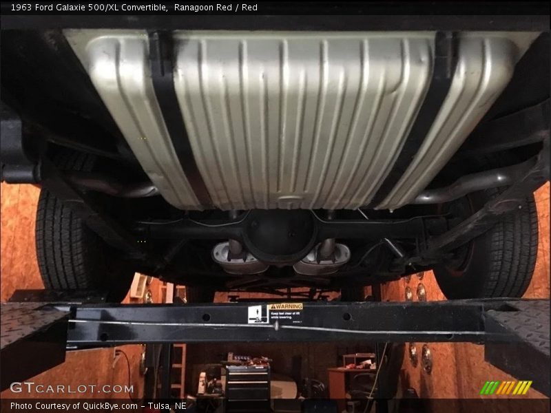 Ranagoon Red / Red 1963 Ford Galaxie 500/XL Convertible