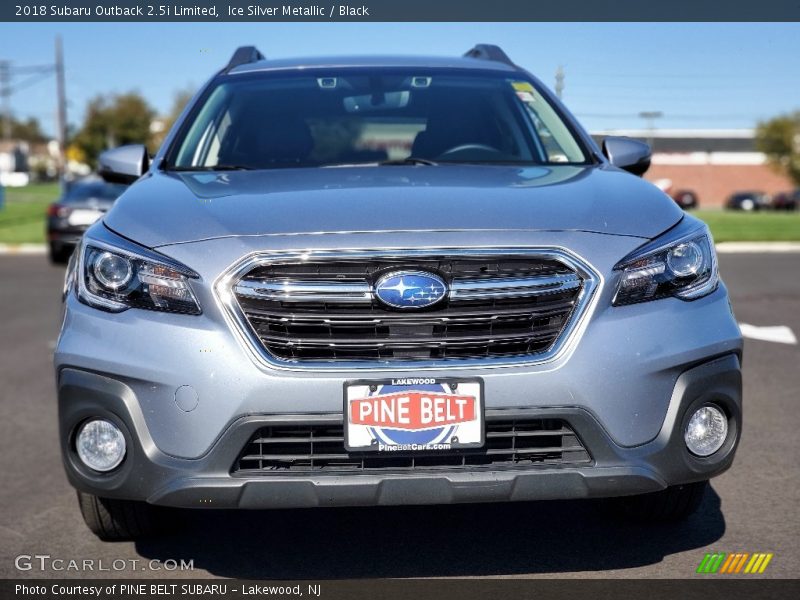Ice Silver Metallic / Black 2018 Subaru Outback 2.5i Limited
