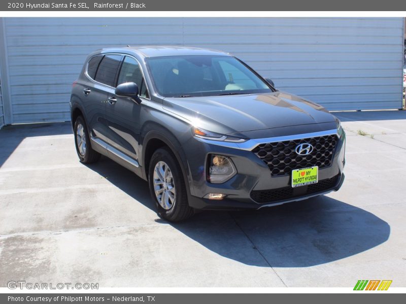 Rainforest / Black 2020 Hyundai Santa Fe SEL