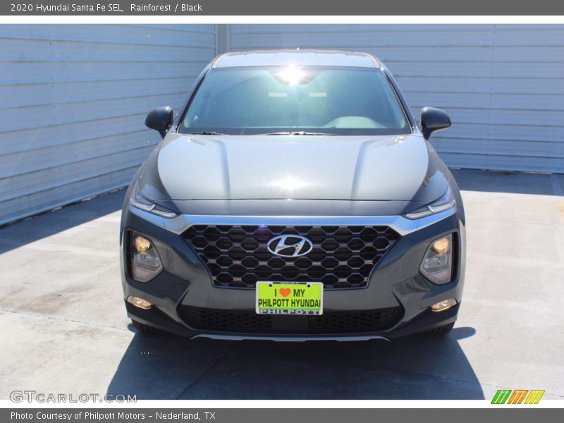 Rainforest / Black 2020 Hyundai Santa Fe SEL