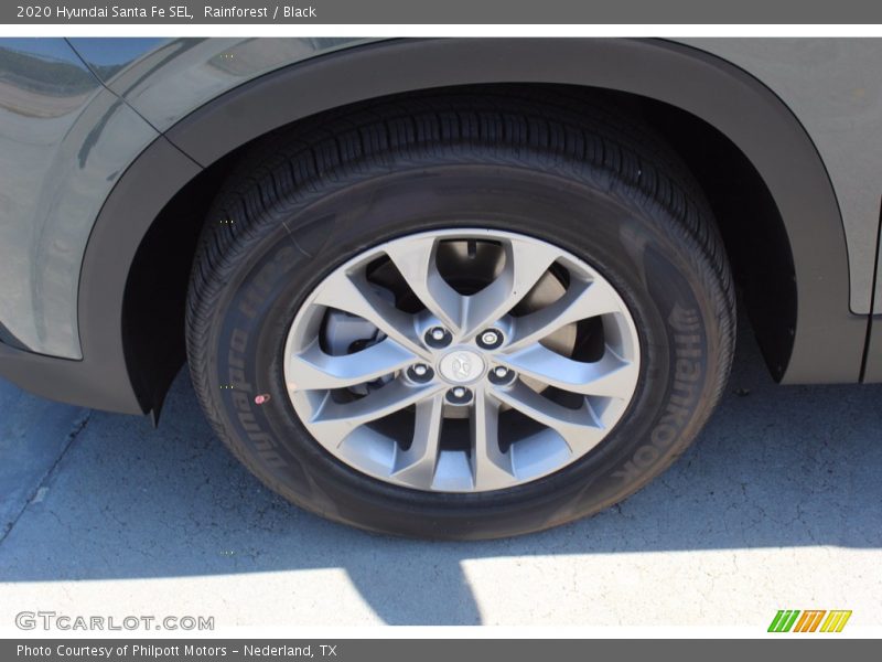 Rainforest / Black 2020 Hyundai Santa Fe SEL