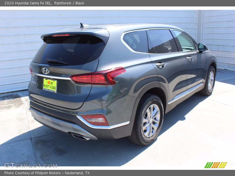 Rainforest / Black 2020 Hyundai Santa Fe SEL