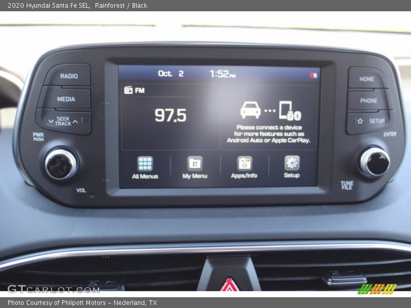 Rainforest / Black 2020 Hyundai Santa Fe SEL