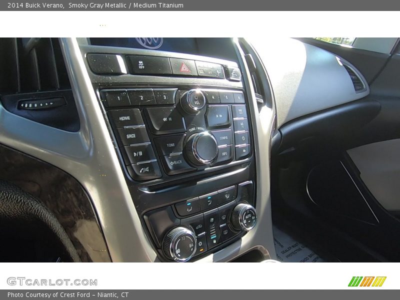 Smoky Gray Metallic / Medium Titanium 2014 Buick Verano