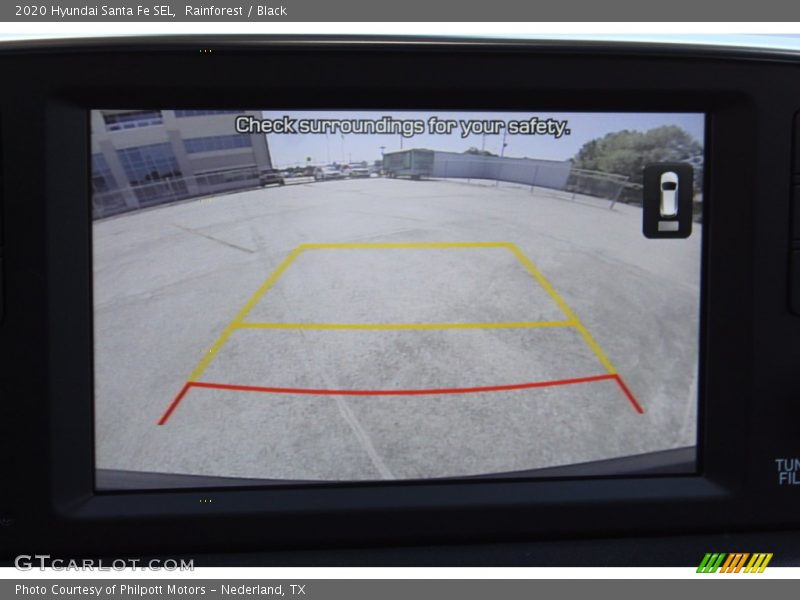 Rainforest / Black 2020 Hyundai Santa Fe SEL