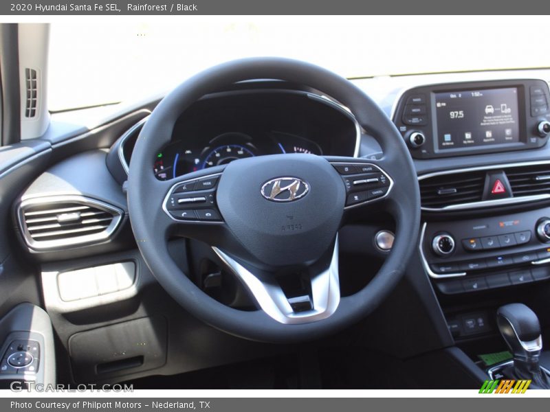 Rainforest / Black 2020 Hyundai Santa Fe SEL