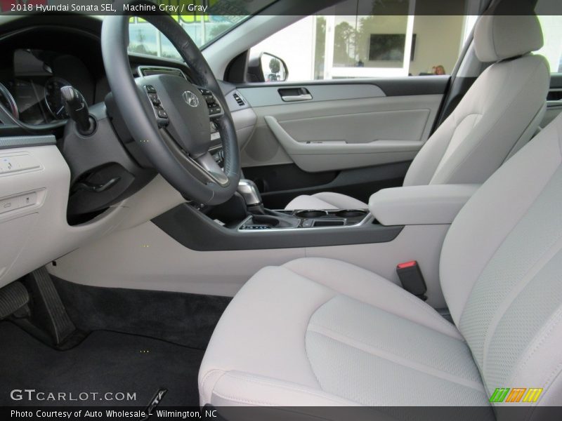 Machine Gray / Gray 2018 Hyundai Sonata SEL