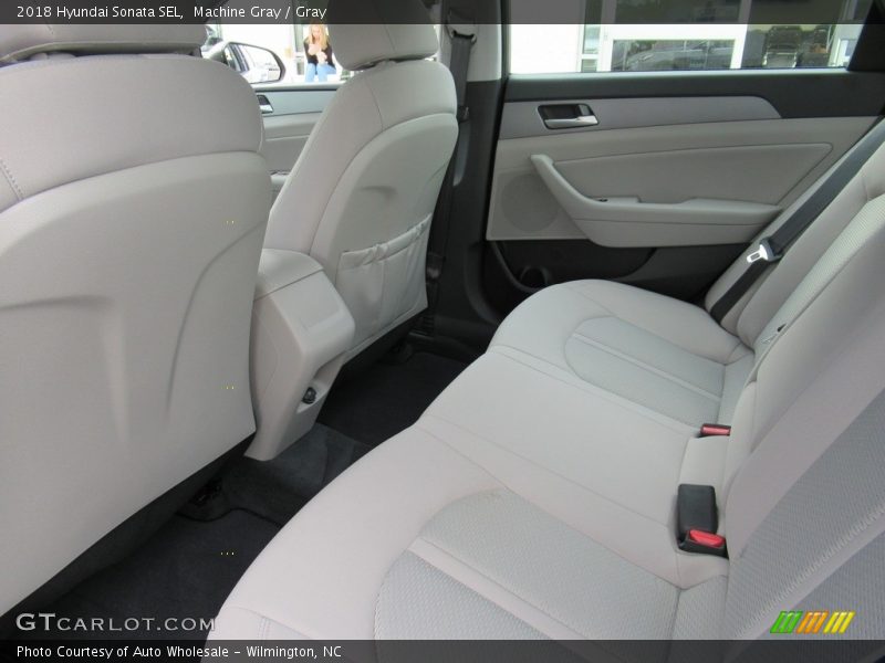 Machine Gray / Gray 2018 Hyundai Sonata SEL