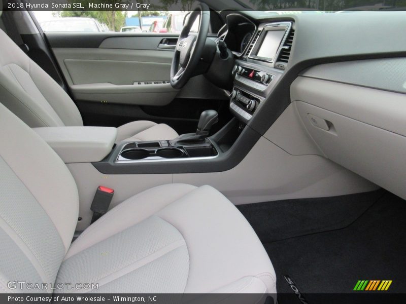 Machine Gray / Gray 2018 Hyundai Sonata SEL