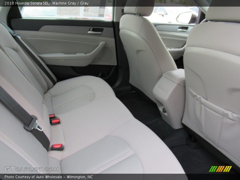 Machine Gray / Gray 2018 Hyundai Sonata SEL